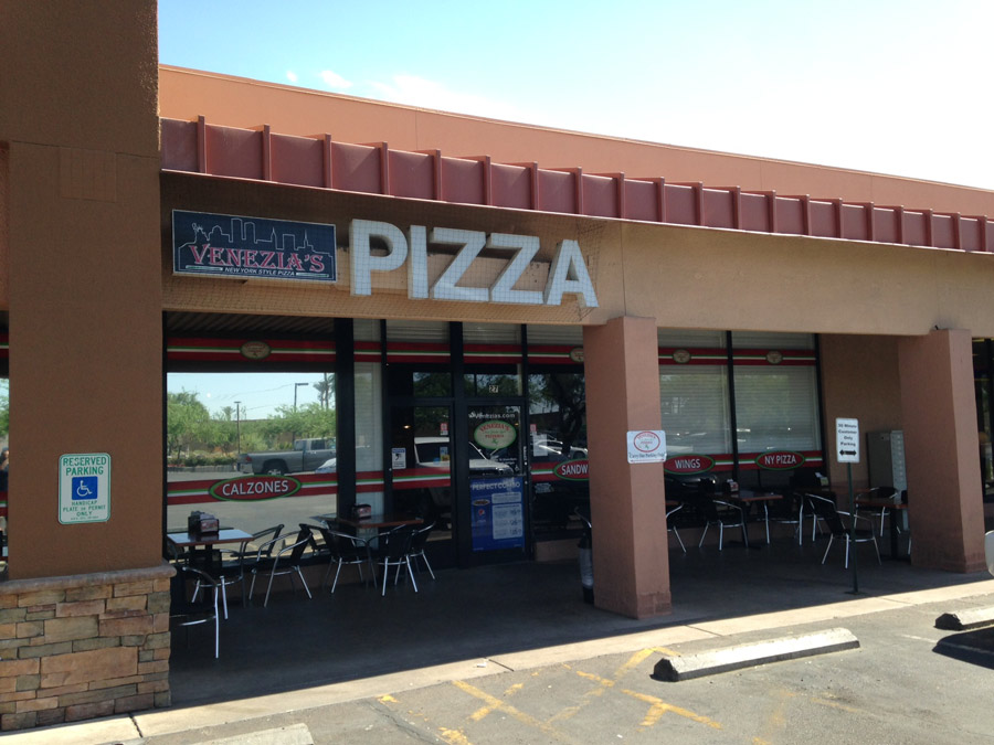 Venezia’s Pizzeria Tempe Location Front Shot